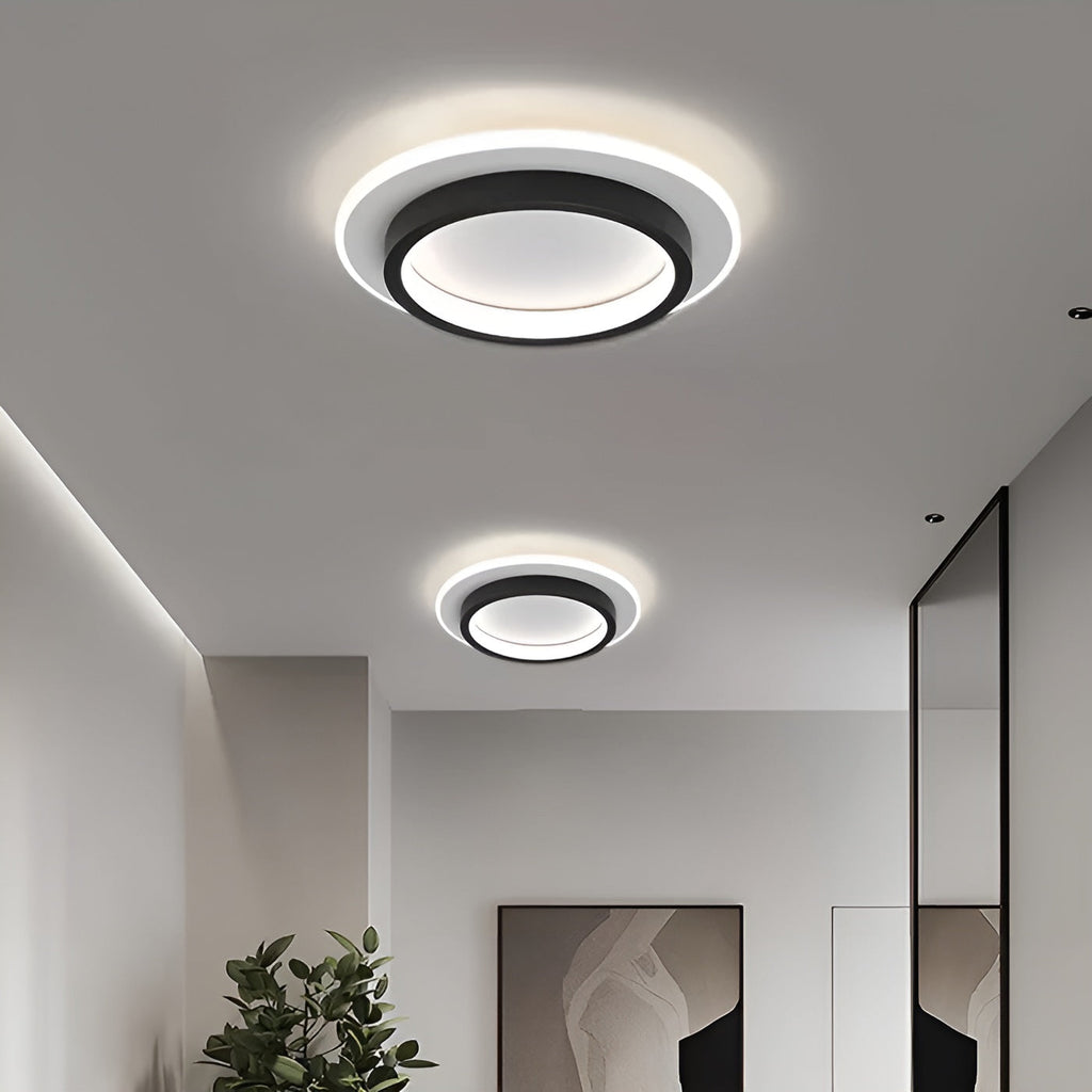 Lampada da soffitto rotonda – Design snodato e moderno | Perfetta per soggiorni e sale da pranzo