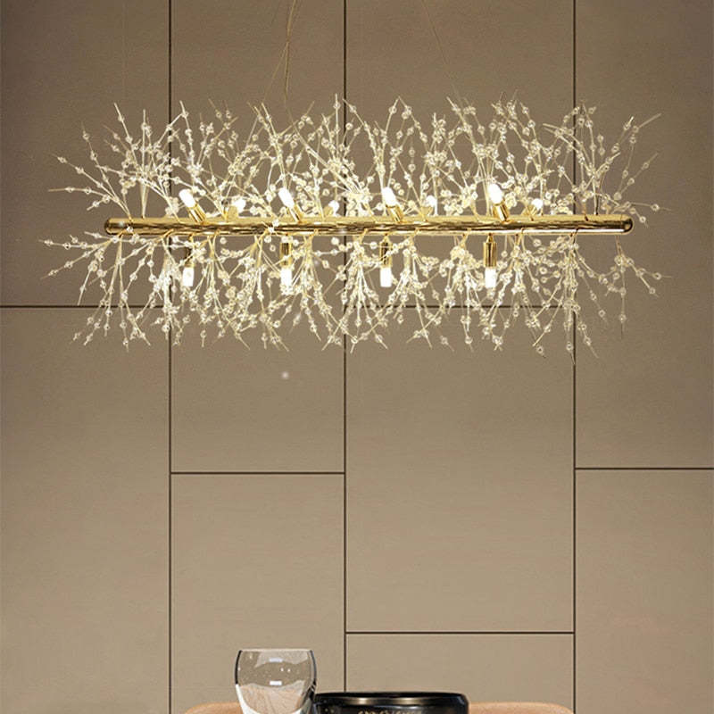 Lampada a Sospensione Vintage Kalia Fuoco Dandelion