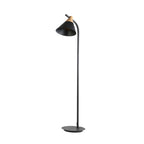 Lampada da Terra Metallica Rotonda Macaron Nordica Contemporanea con 1 Luce per Soggiorno