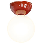 DomeAura Light - Lampada da soffitto moderna con montaggio a filo