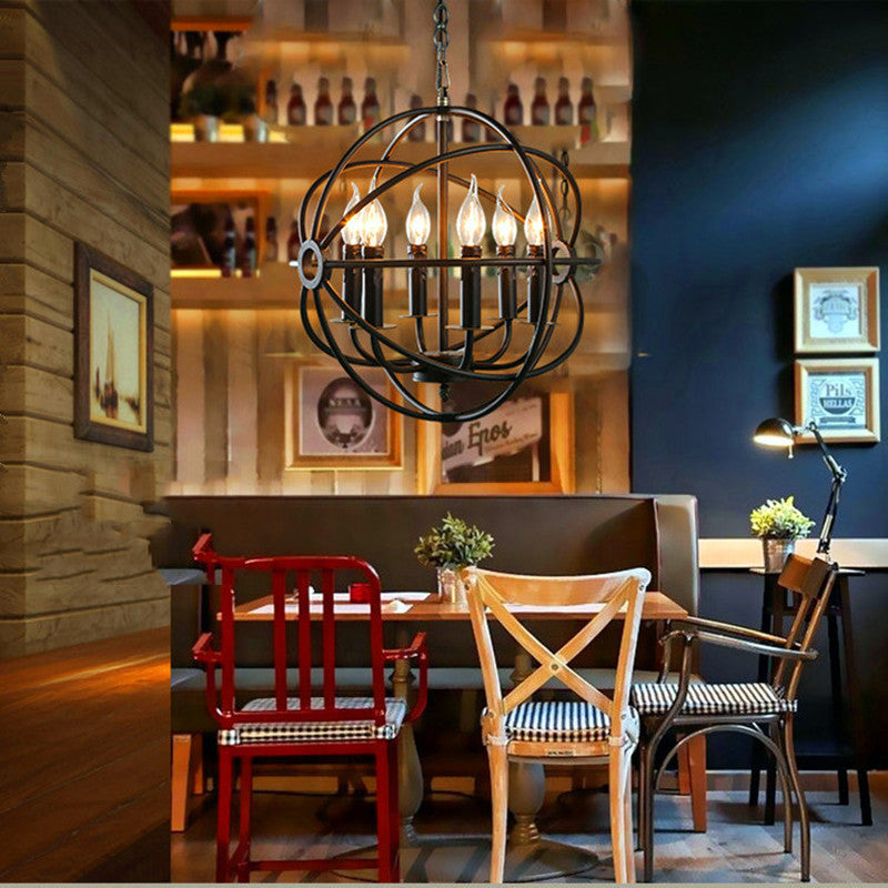 Lampadario Americano Epoch per Soggiorno Camera da Letto Ristorante