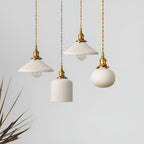 AmberZen Light – Lampada a sospensione in ceramica vintage