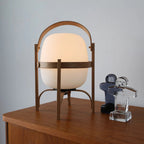 Lampada da Tavolo Nomad in Vetro Rotondo Classica
