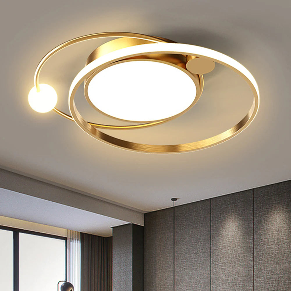 Lampada da soffitto rotonda in acrilico elegante