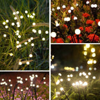 Moderno Illuminazione Decorativa Solare Lucciola Impermeabile ABS LED Inserto per Prato Illuminazione Esterno Paesaggistica