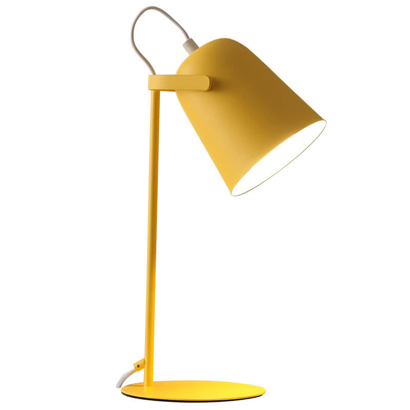 Lampada da Tavolo 1 Luce Design Secchiello Creativo Colorato Nordic