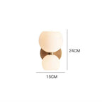 Applique da Parete Rotonda in Vetro alla Moda