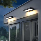 Lampada da Parete Esterno LED Piatta con Sensore Moderno Minimalista Rettangolare Impermeabile