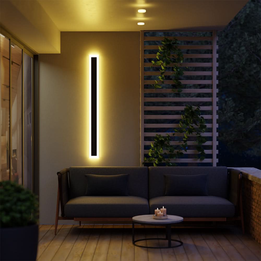 Kairo - Elegante Lampada da Parete Moderna per Esterni per Giardino e Balcone