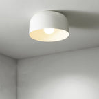 Lampada da soffitto rotonda classica in ferro