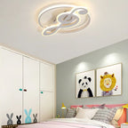 Design della Luce da Soffitto a LED con Note Musicali Creative Nordic