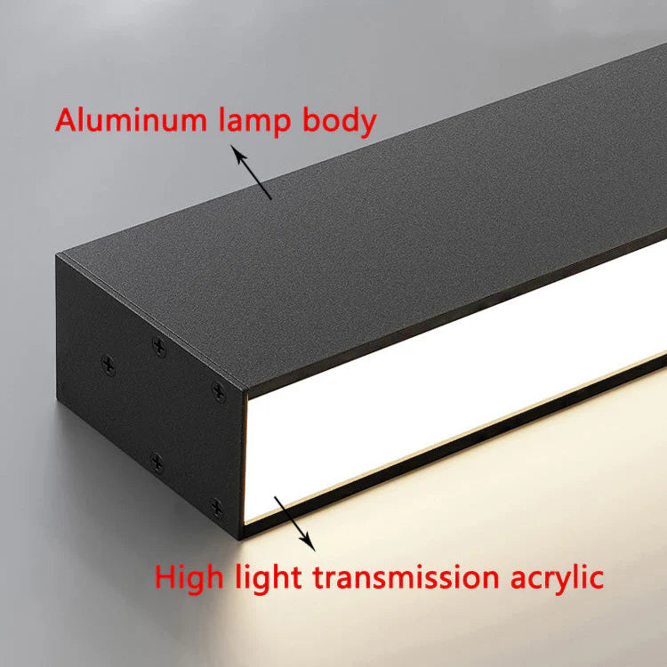 Moderna Lampada da Soffitto a Striscia LED Nordica
