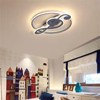 Design della Luce da Soffitto a LED con Note Musicali Creative Nordic