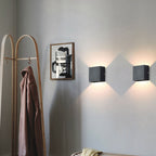 Applique da Parete LED in Alluminio Moderno Minimalista Quadrato