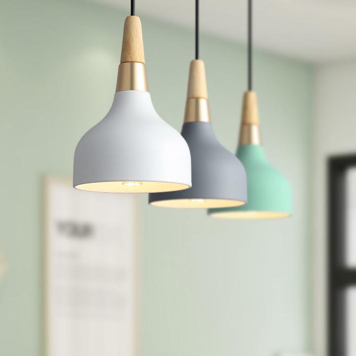 Arte Creativa Moderna a Disco Macaron Lampada a Sospensione 1 Luce