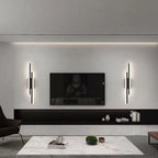 Lampada da parete LED in ferro acrilico con linee minimaliste moderne