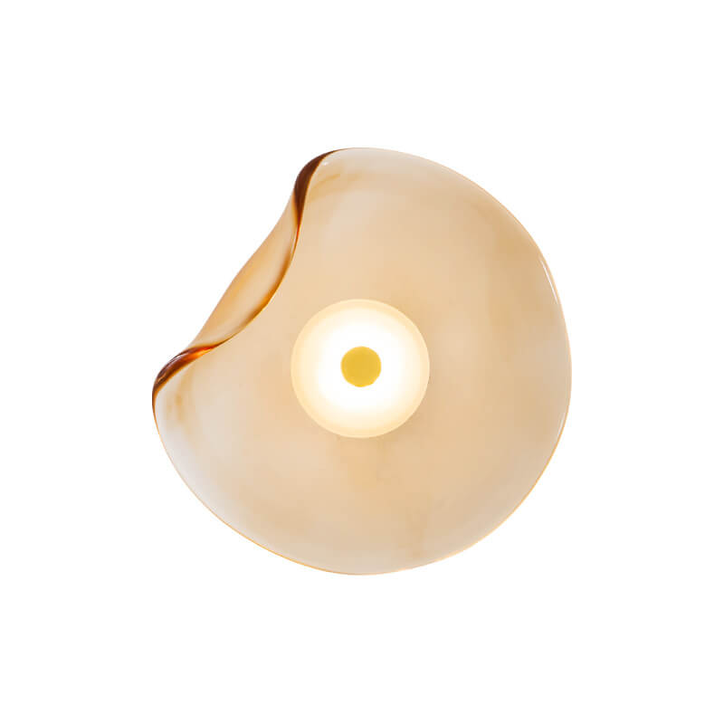 Lampada da Parete LED Rotonda in Vetro Minimalista Moderna Nordic