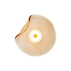 Lampada da Parete LED Rotonda in Vetro Minimalista Moderna Nordic