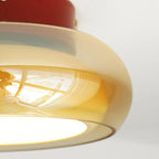 Lampada da soffitto vintage in acrilico LED piccola