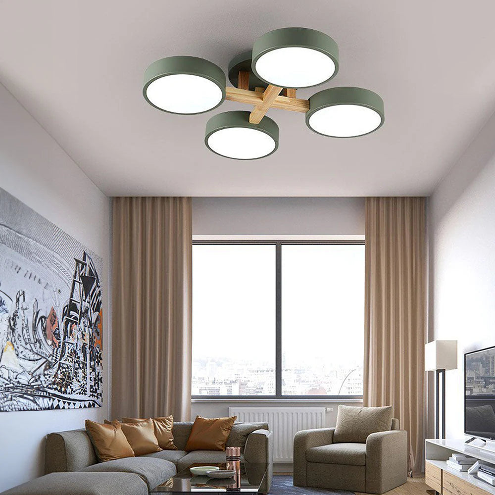 Moderna Lampada da Soffitto Rotonda