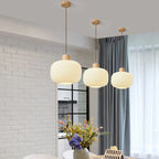 Lampadario in Vetro Rotondo Retro
