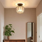 Moderna Lampada a Sospensione Globulare in Vetro Nordic Semplice