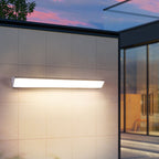 Applique da Parete LED Moderna Minimalista in Alluminio e Acrilico Impermeabile per Esterni e Interni