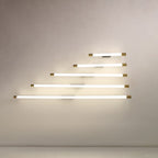 Lampada da parete a LED in alluminio PC con tubo sottile, moderna e minimalista, per il soggiorno