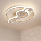 Design della Luce da Soffitto a LED con Note Musicali Creative Nordic