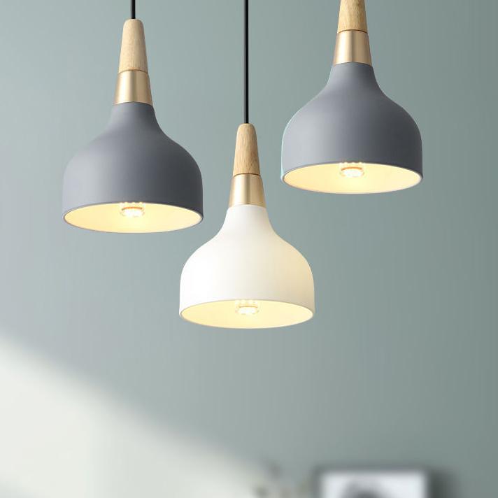 Arte Creativa Moderna a Disco Macaron Lampada a Sospensione 1 Luce