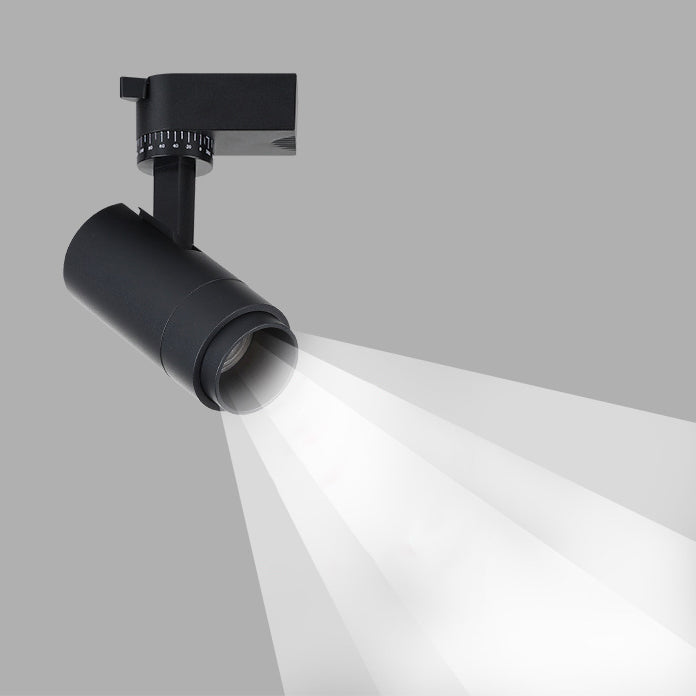 Faretto Tubolare da Incasso Regolabile Dimmabile Moderno Minimalista con Focalizzazione per Illuminazione a Binario 3/4/5 Luci LED per Soggiorno