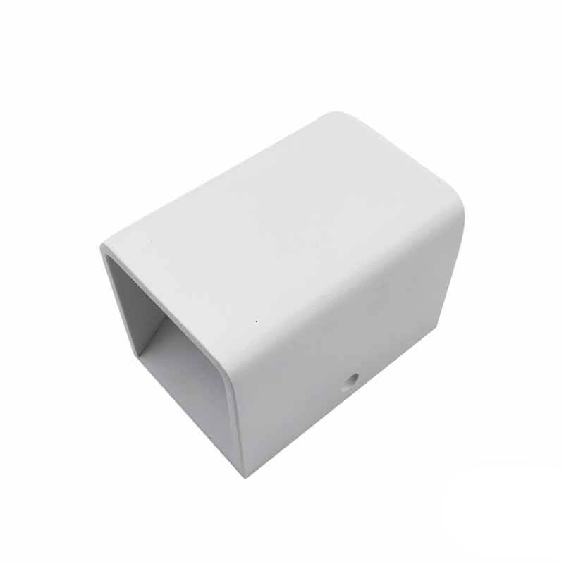 Lampada da parete moderna quadrata in alluminio LED RGB