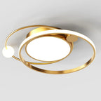 Lampada da soffitto rotonda in acrilico elegante