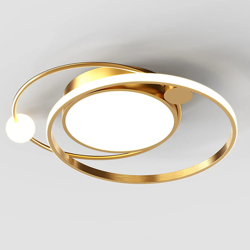 Lampada da soffitto rotonda in acrilico elegante
