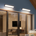 Applique da Parete LED Moderna Minimalista in Alluminio e Acrilico Impermeabile per Esterni e Interni