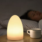 Lampada da tavolo decorativa a luce notturna con telecomando in geometria creativa PE