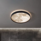 Moderna Lampada da Soffitto LED a Incasso Rotonda in Ferro Acrilico Minimalista per Soggiorno
