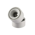Moderna Lampada da Soffitto a Cilindro Minimalista in Alluminio LED con Angolo Regolabile per Soggiorno