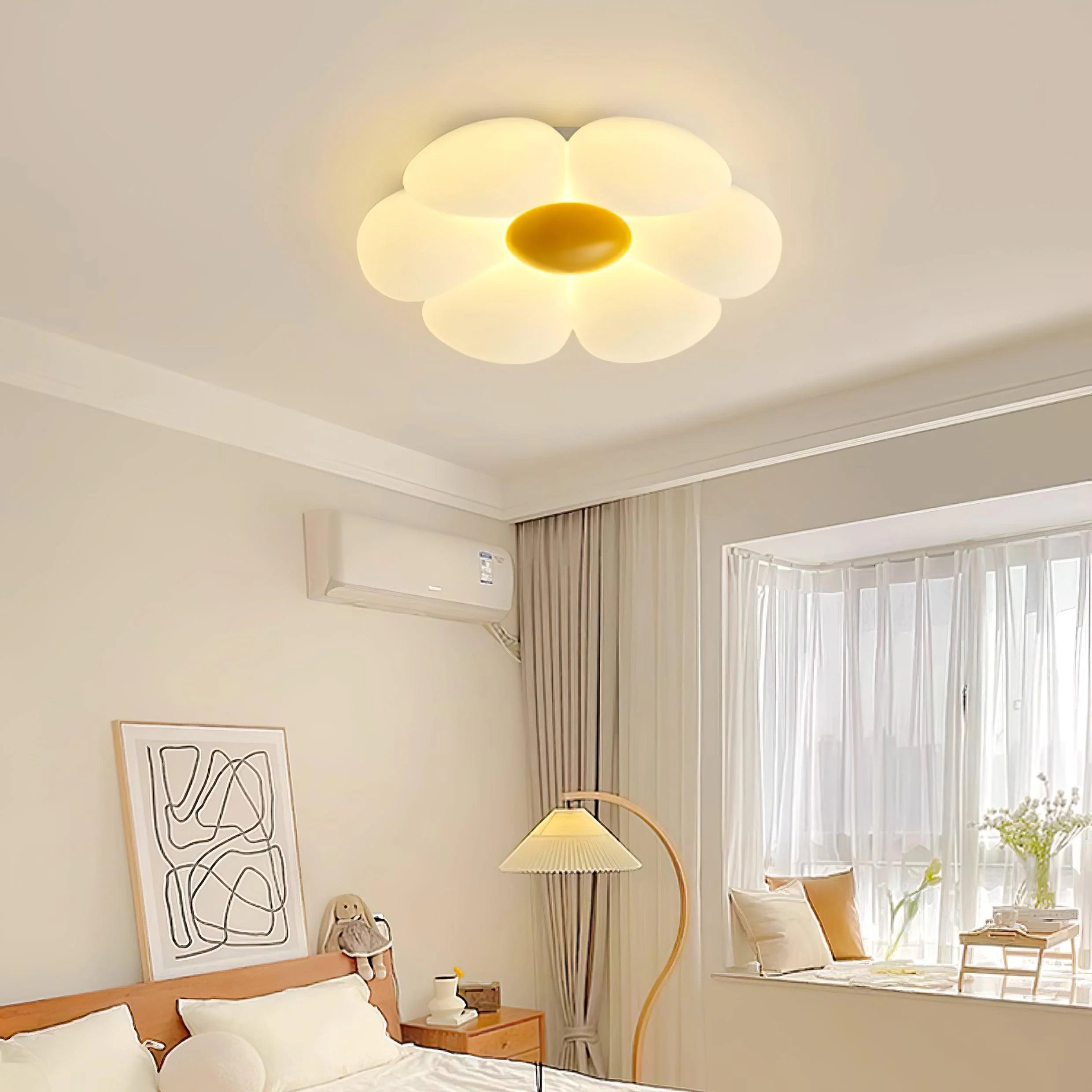 Lampada da soffitto acrilica Luminescence Flower-Bloom