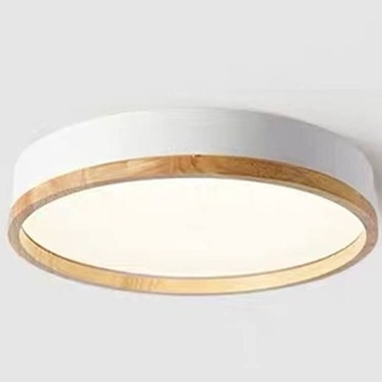 Semplice Lampada da Soffitto LED Acrilico Rotonda