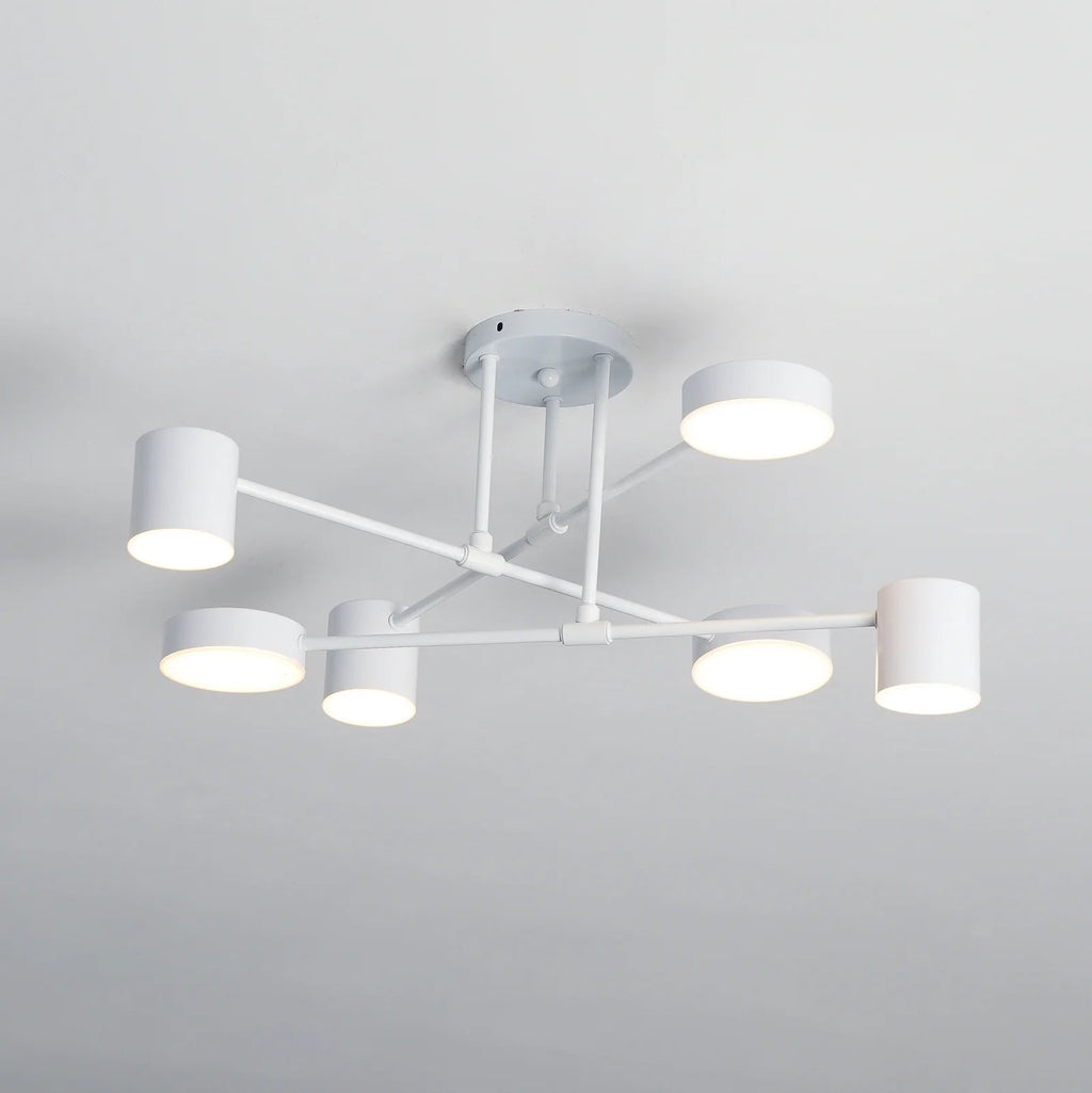 Nuova Luce da Soffitto Geometrica in Metallo