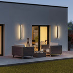 Moderna Lampada da Parete da Giardino Esterna a LED Solare Impermeabile in Acrilico