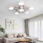 Lampada da soffitto LED circolare acrilica moderna nordica