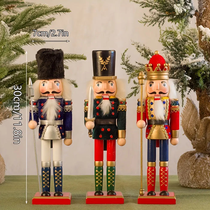 NutcrackerJoy - Figurina soldato Noci di Natale per un fascino natalizio senza tempo