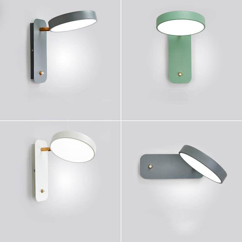 Lampada da Parete LED Rotativa Semplice Nordica