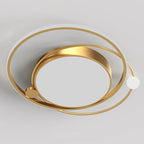 Lampada da soffitto rotonda in acrilico elegante