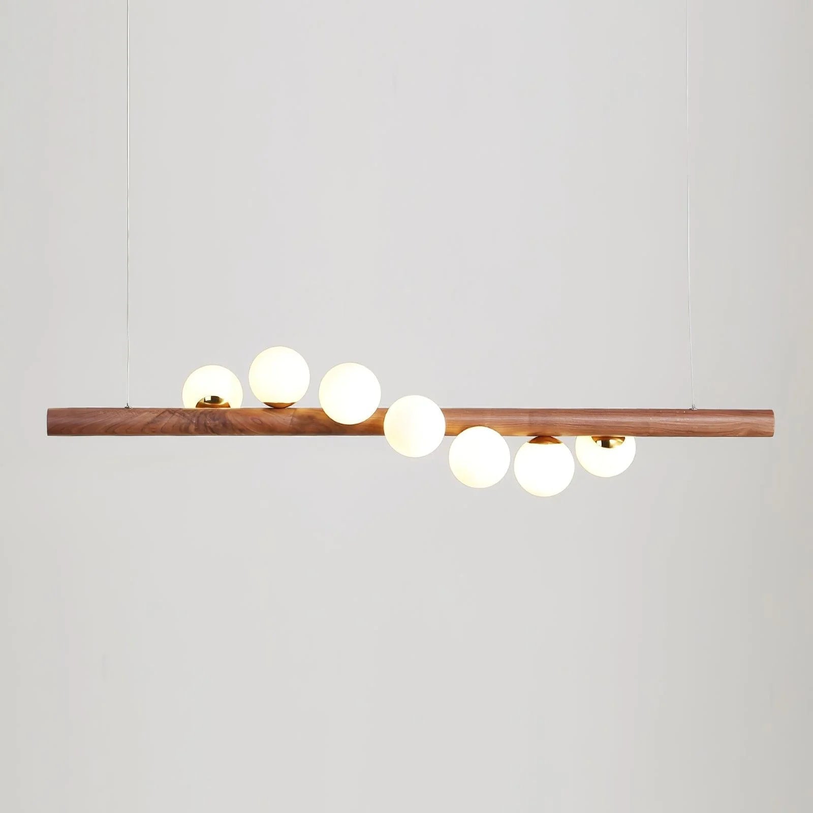 Lampada a Sospensione Moderna Rotonda in Vetro