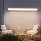 Applique da Parete LED Moderna Minimalista in Alluminio e Acrilico Impermeabile per Esterni e Interni