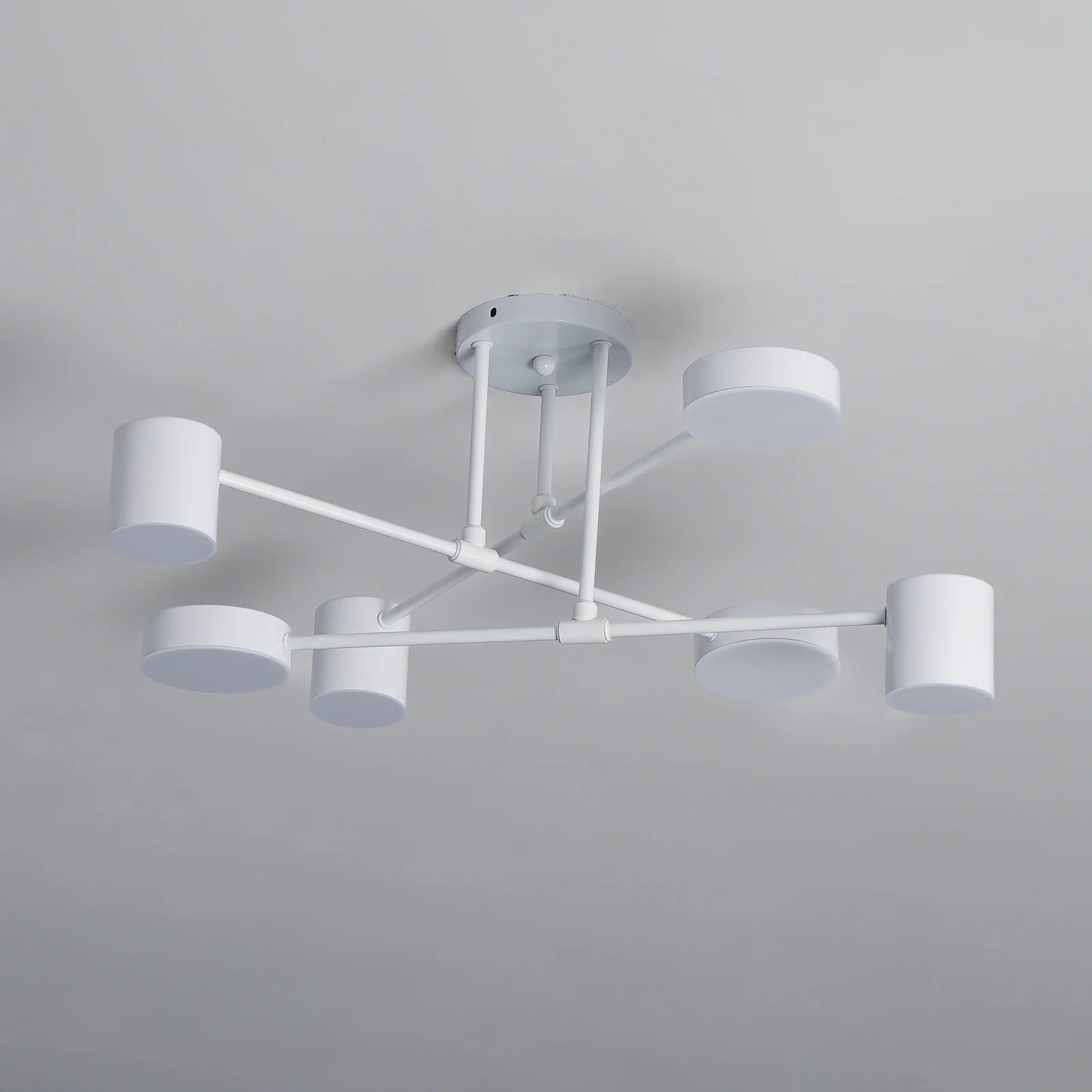 Nuova Luce da Soffitto Geometrica in Metallo