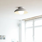 Lampada da soffitto moderna rotonda in metallo